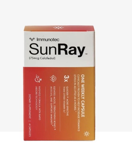 Immunotec sunray vitamin d3 - immunotec,