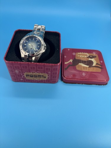 Vintage fossil blue 3724 - vintage,